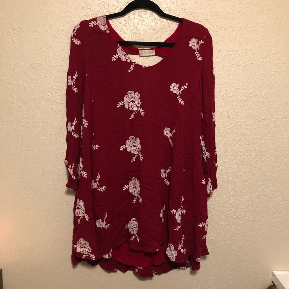 Altar’d State Red Dress/ Tunic